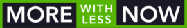 Logo More With Less Now